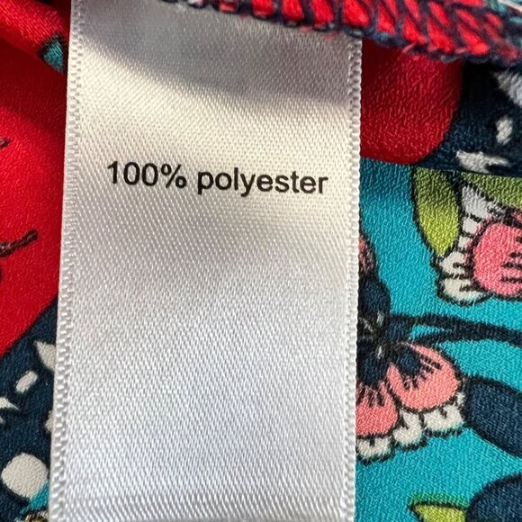 Maurices Women's V-Neck Floral Tank Top Multicolor Size Medium - Picture 9 of 9